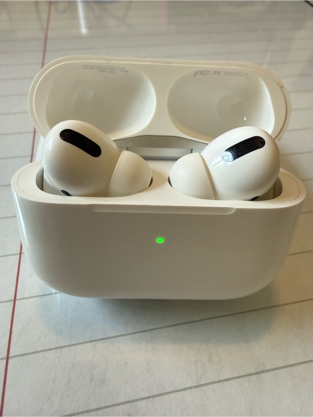 Apple AirPods Pro (1st Gen) Earbud Headphones with Charging Case